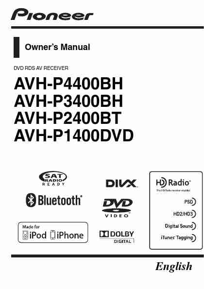 Pioneer Car Video System AVH-P2400BT-page_pdf
